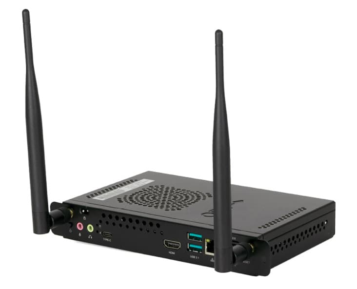 Clevertouch OPS intel i5 Einschub PC, Produktbild Frontansicht