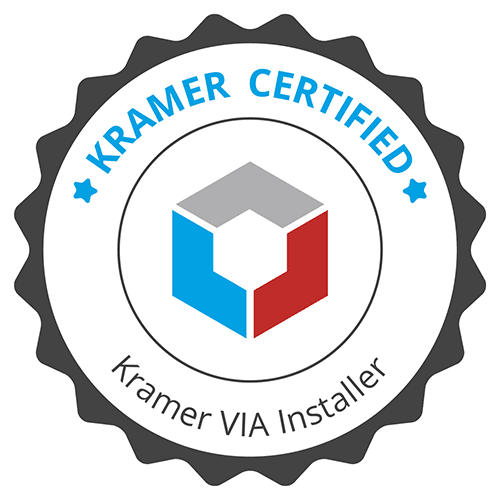 Zertifizierung Kramer VIA Installer